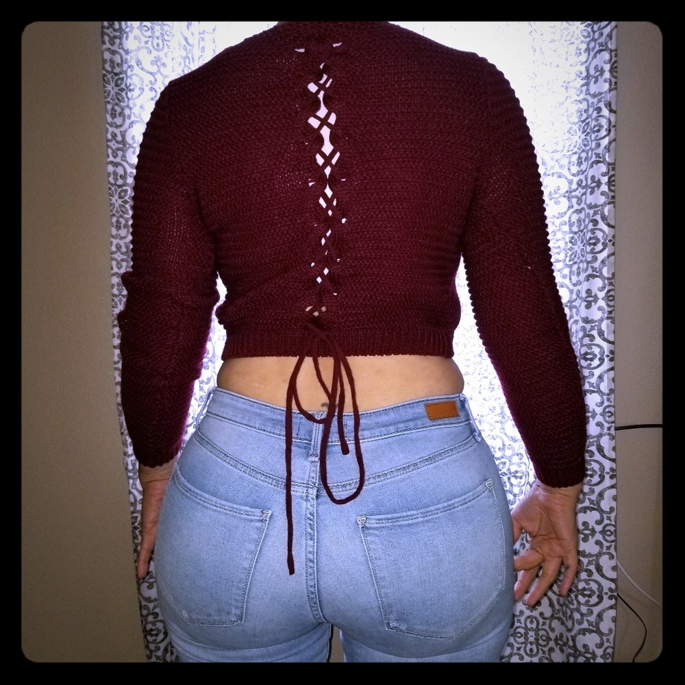 Knit Crop Sweater